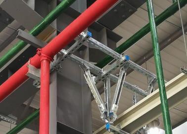宝鸡该抗震支架的整体式支吊架结构协调性好